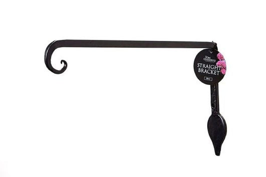 Straight Bracket with Leaf Detail - 30cm