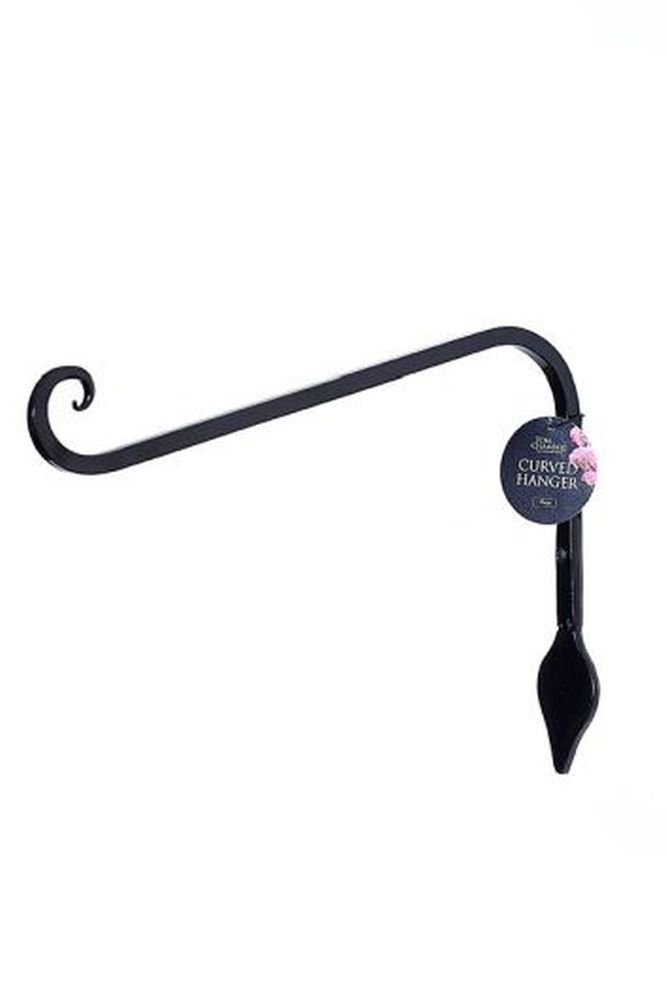 Curved Hanger with Leaf Detail - 30cm