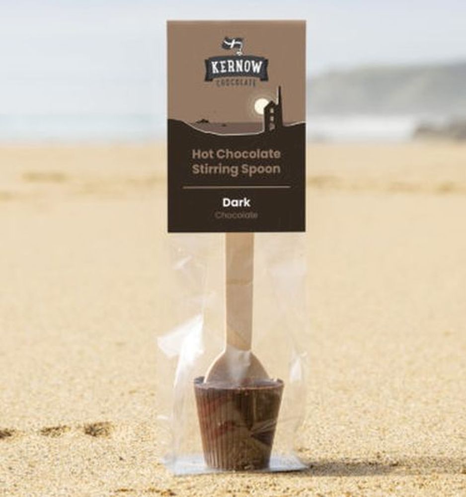KERNOW Hot Choc Spoon - Dark Mint 37g