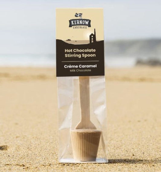 Kernow Hot Choc Spoon - Crème Caramel 37g