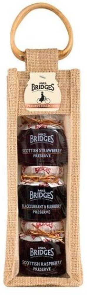 Mrs Bridges Preserves Natural Jute Bag 339g