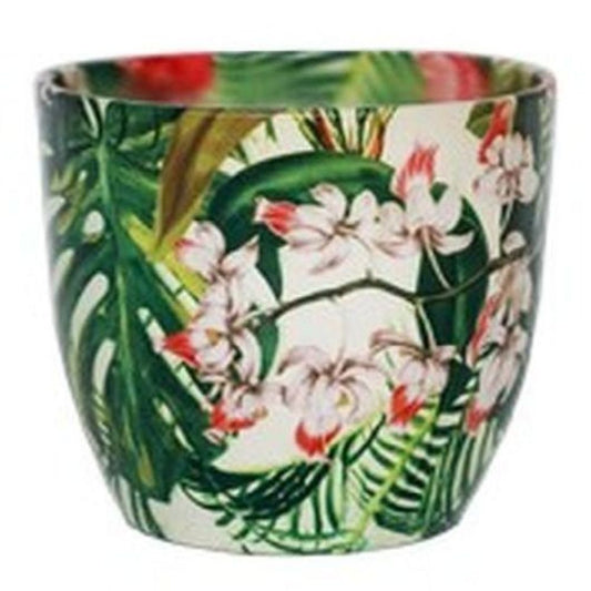 Monza Tropical Floral H13Cm D13Cm