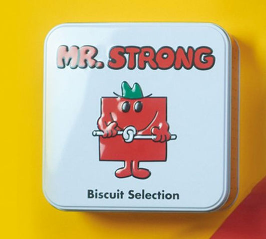 Mr Strong Tin With 100G Choc Chip Cookie And 100G Shortbread