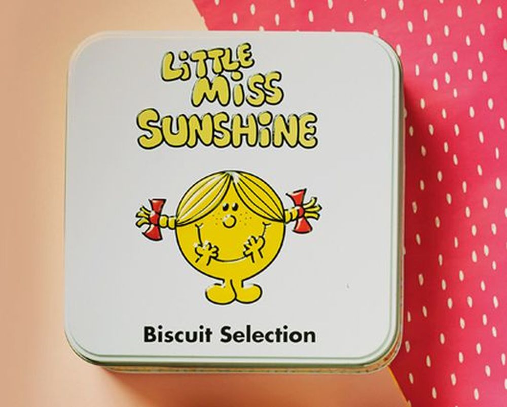 Miss Sunshine Tin With 100G Choc Chip Cookie & 100G SBread