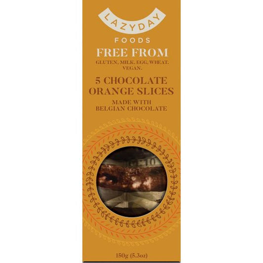 Lazy Day Foods Choc Orange Slices 150g