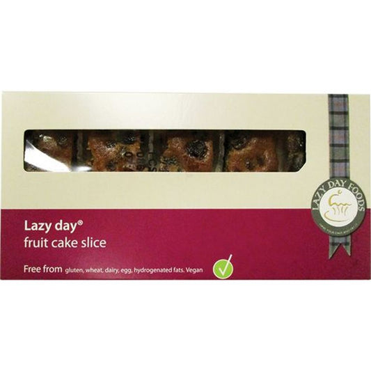 Lazy Days Free From Fruit Cake Slice 150G