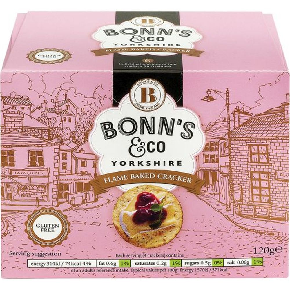 Bonns & Co Gluten Free Crackers 120g