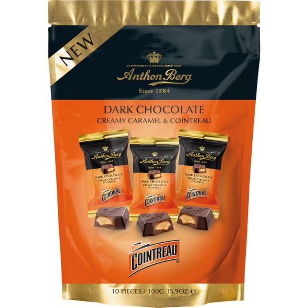 Anthon Berg Caramel Filled Choco Share Bag Cointreau 10x10g