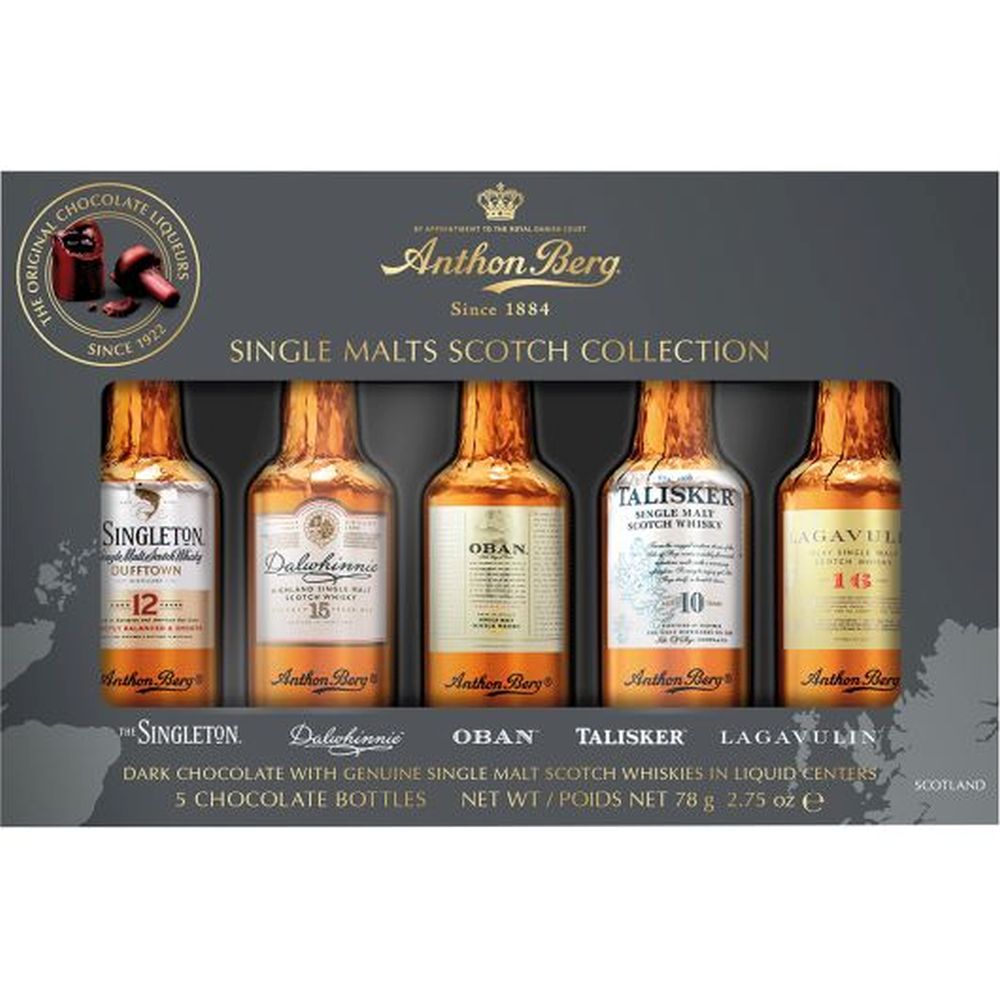 Anthon Berg Choco Whisky Liqueurs 5 Piece 78g -