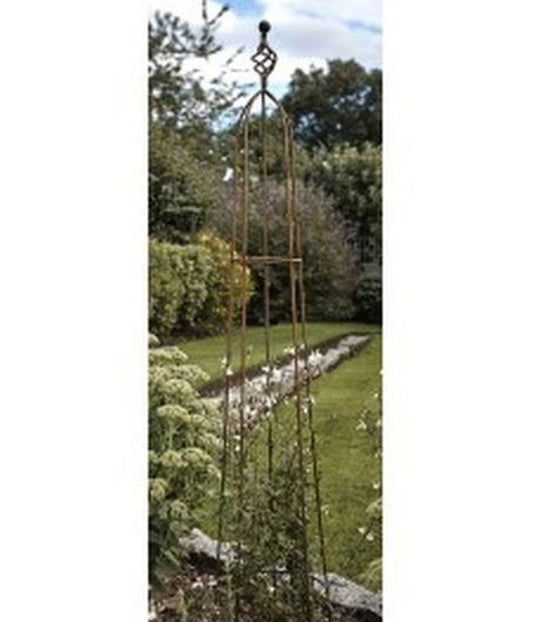 Priory Bare Metal Obelisk Small