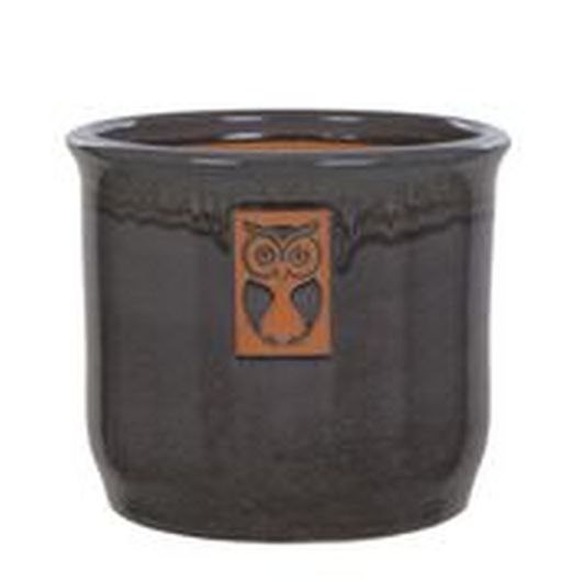 30cm Owl Cylinder Pot