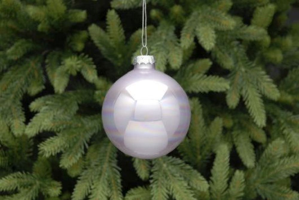 8cm iridescent pearl ball