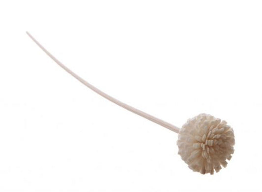 Reed Stick with White Flower on the end