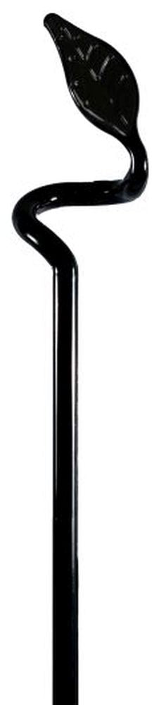 Orchid Flower Support Leaf Black