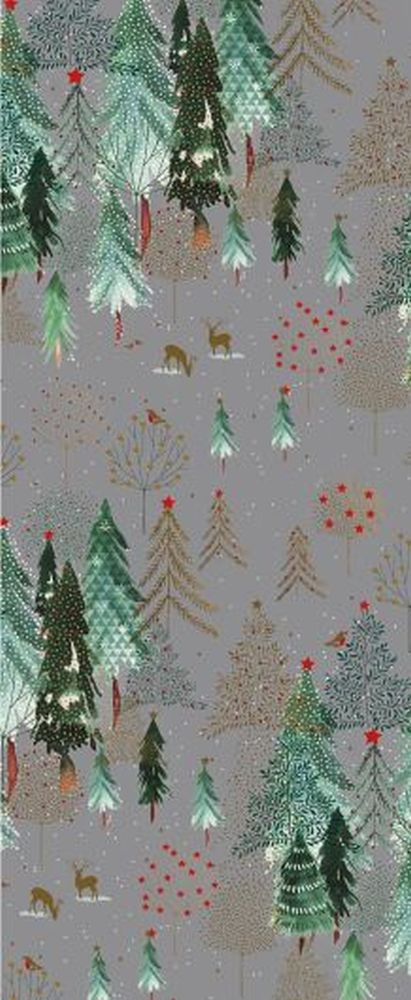 TISSUE PZ WINTER WOODLAND GREY