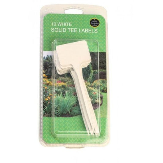 White Solid Tee Labels (10)
