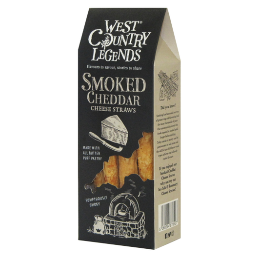 WEST COUNTRY LEGENDS Smoked Cheddar Cheese Straws 100g