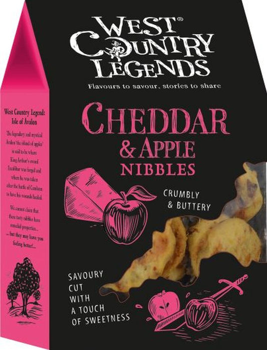 WEST COUNTRY LEGENDS Cheddar & Apple Nibbles 85g