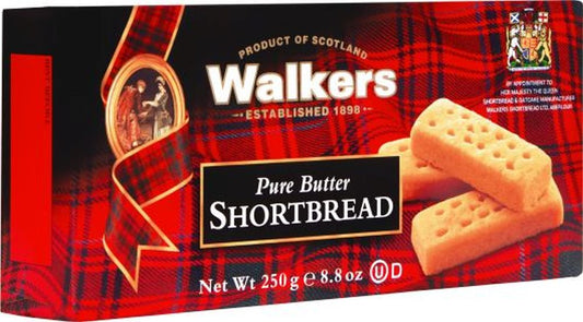 Walkers Pure Butter Shortbread 250g (pettywood)