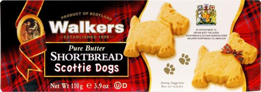 WALKERS Pure Butter Shortbread Scotty Dogs 110g