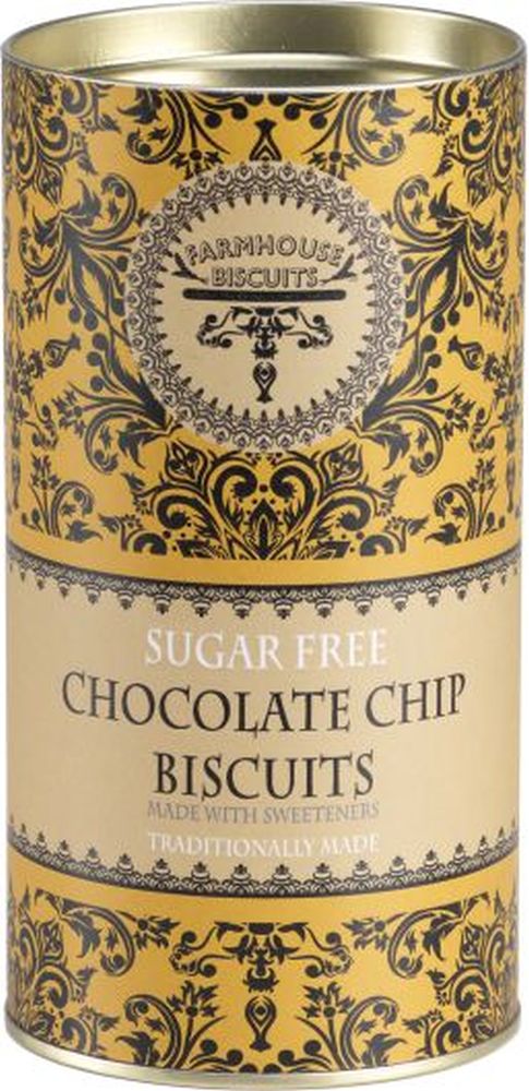 FARMHOUSE Sugar Free Chocolate Chip Biscuits Tube 150g