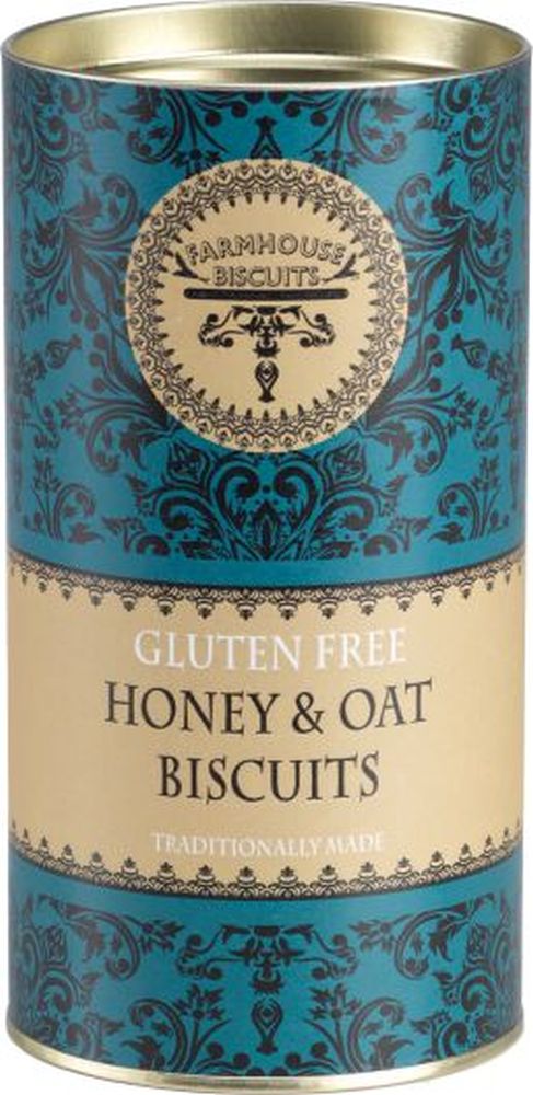 FARMHOUSE Gluten Free Honey & Oat Biscuits Tube 150g