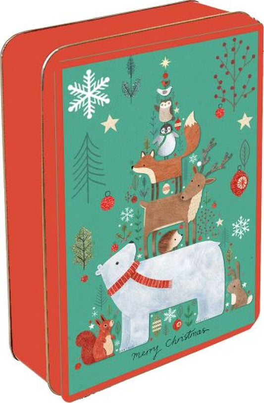 GRANDMA WILD'S Polar Bear/Woodland Friends Tin G/Bread 300g
