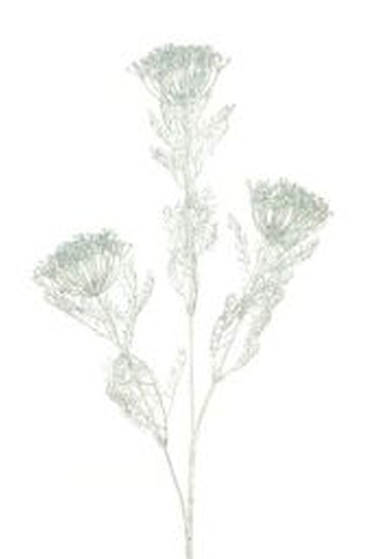 Glittered Dill Spray x 3 71cm