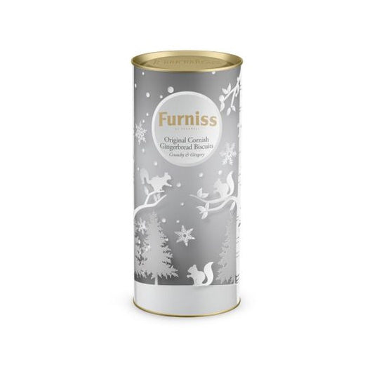 Furniss Christmas Gingerbread Silver Drum 200g