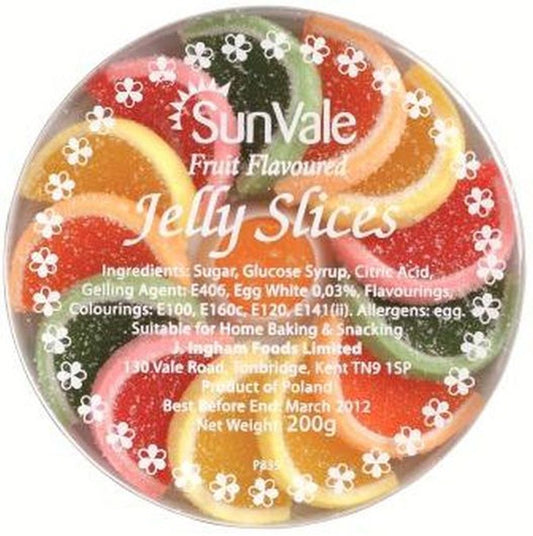 Sunvale Fruit Flavour Jelly Slices 200g