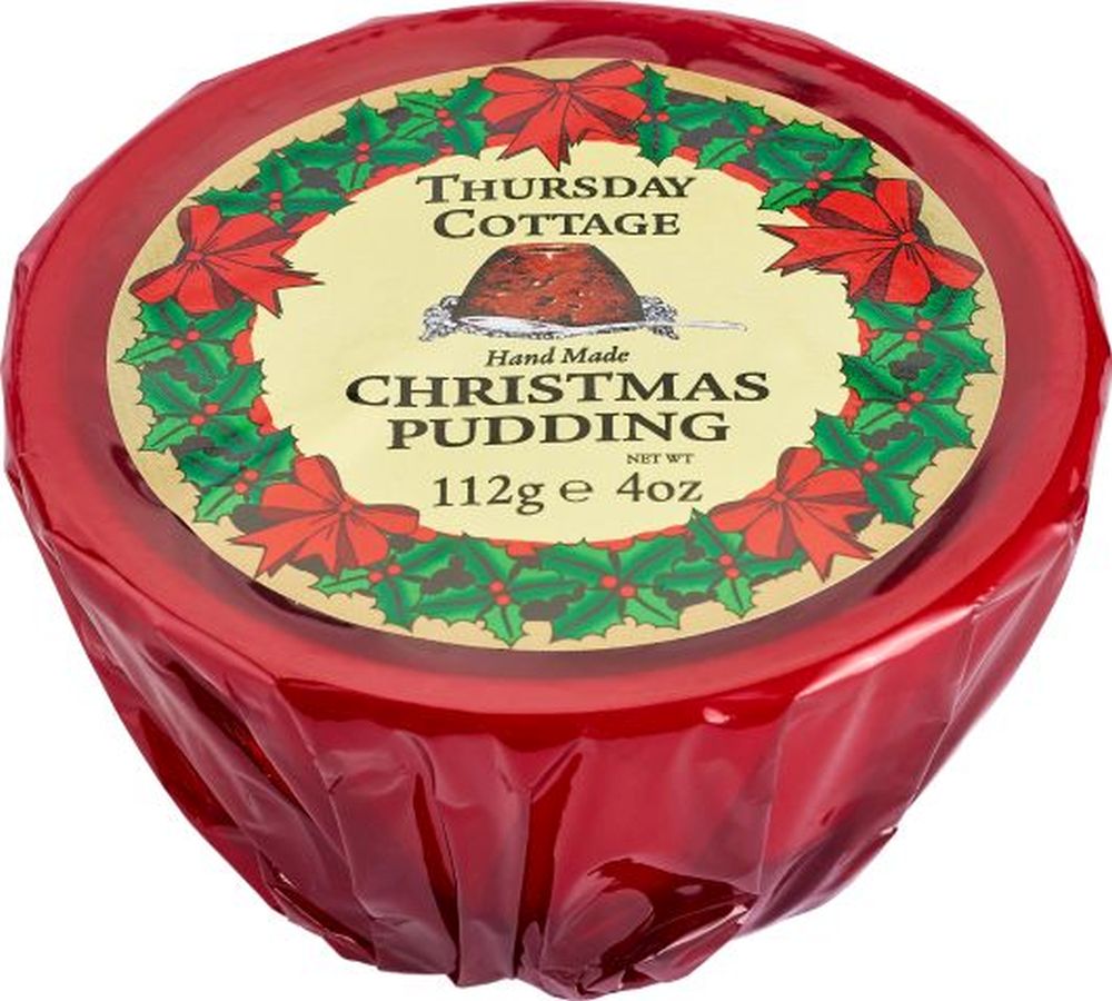 THURSDAY COTTAGE Christmas Pudding with Cognac & Cider 112g
