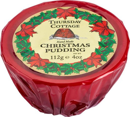 THURSDAY COTTAGE Christmas Pudding with Cognac & Cider 112g