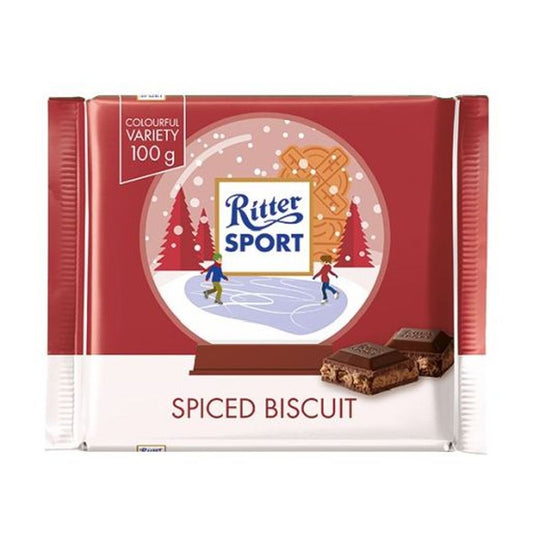 RITTER SPORT Winter Edition - Spiced Biscuit Bar 100g