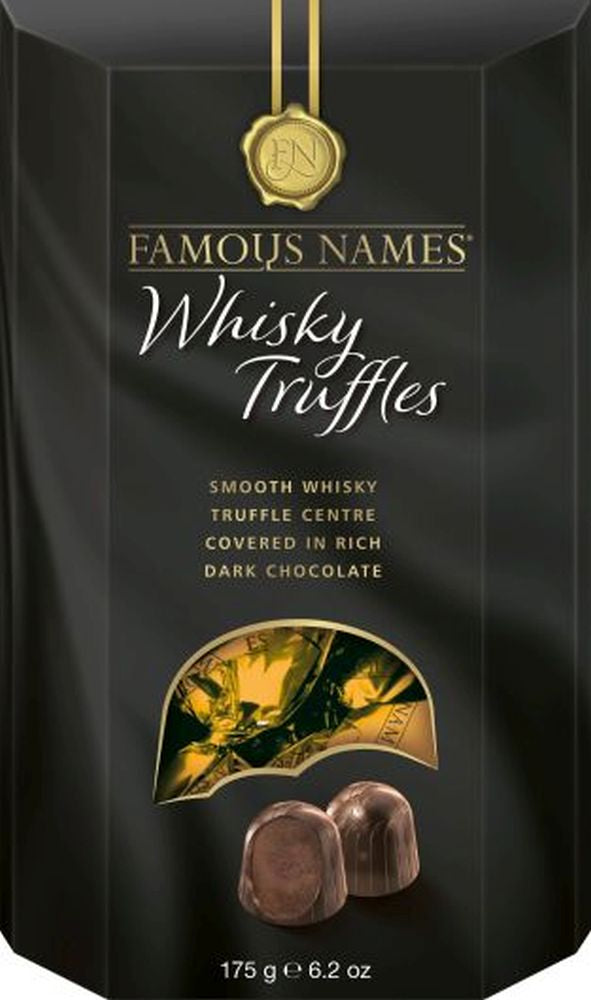 ELIZABETH SHAW Famous Names Teacher's Whisky Truffles 175g