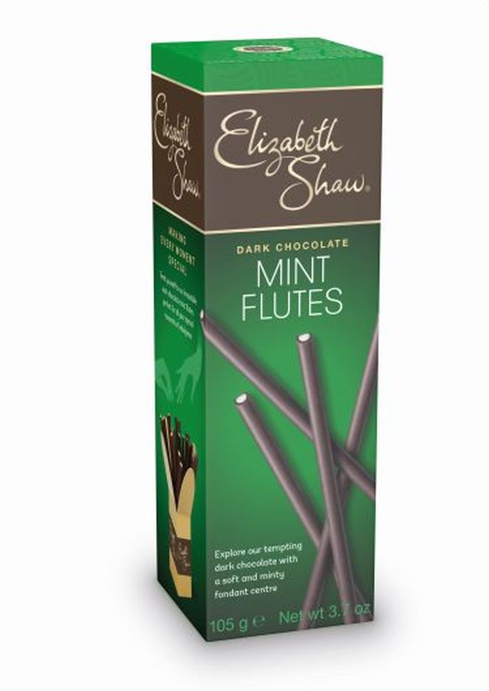 ELIZABETH SHAW Mint Flutes - Dark Chocolates 105g