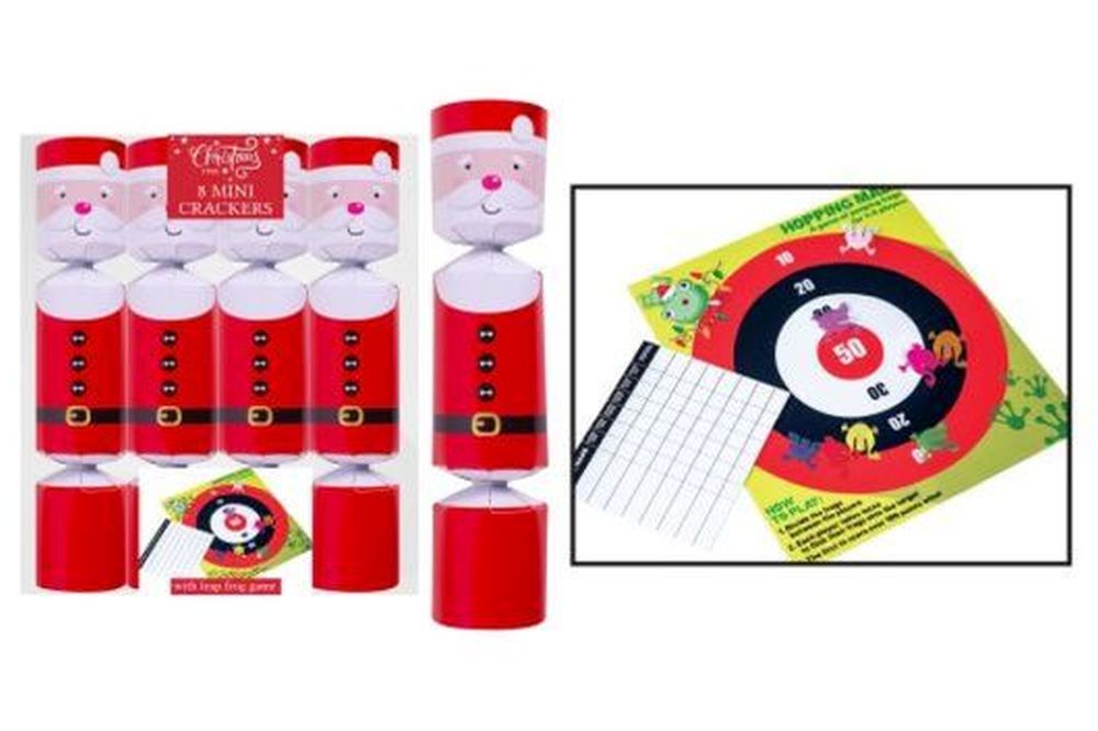 8 MINI SANTA CRACKERS