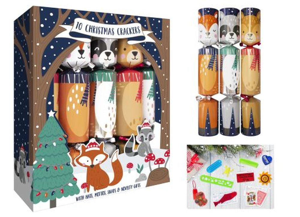 10X12" WOODLAND CRACKERS