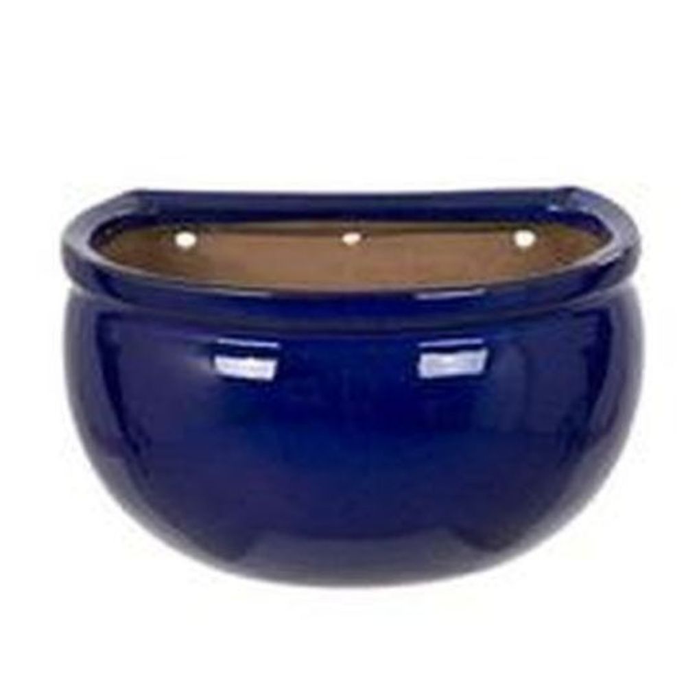19CM WALL POT BLUE