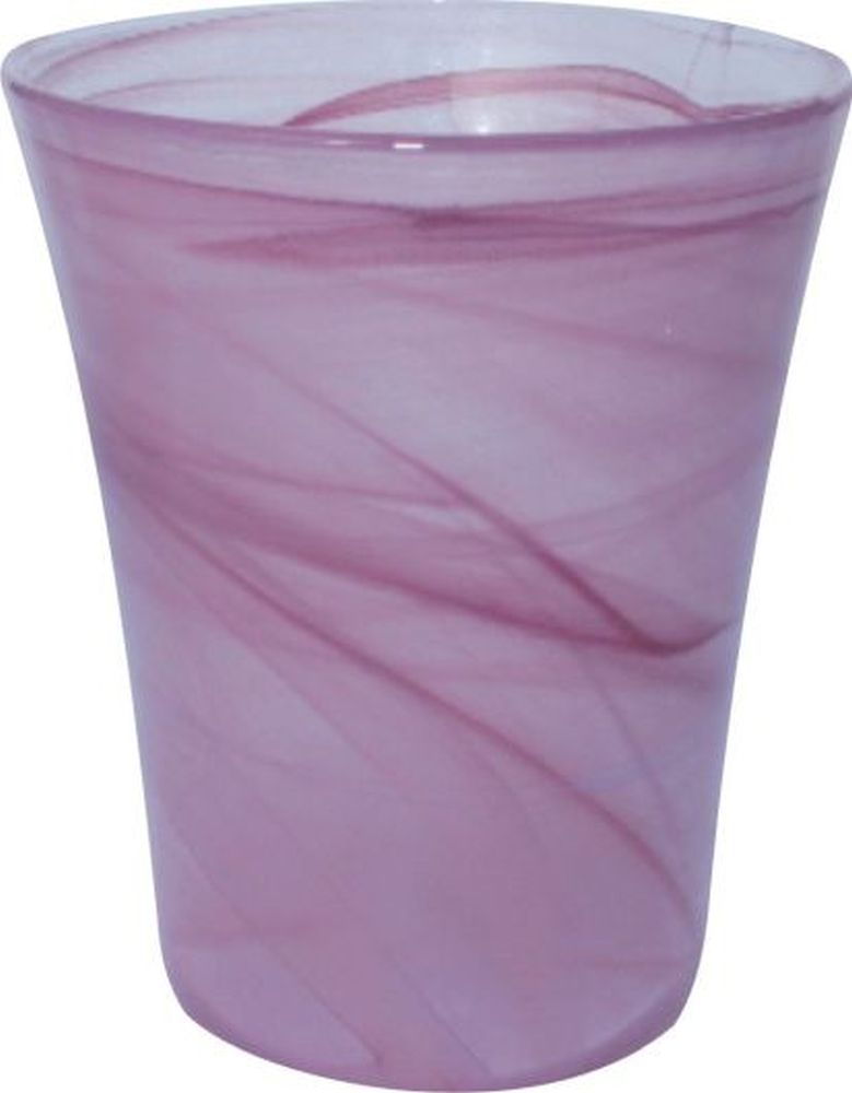 Recycled Glass Flared Orchid Pot Limeviolet