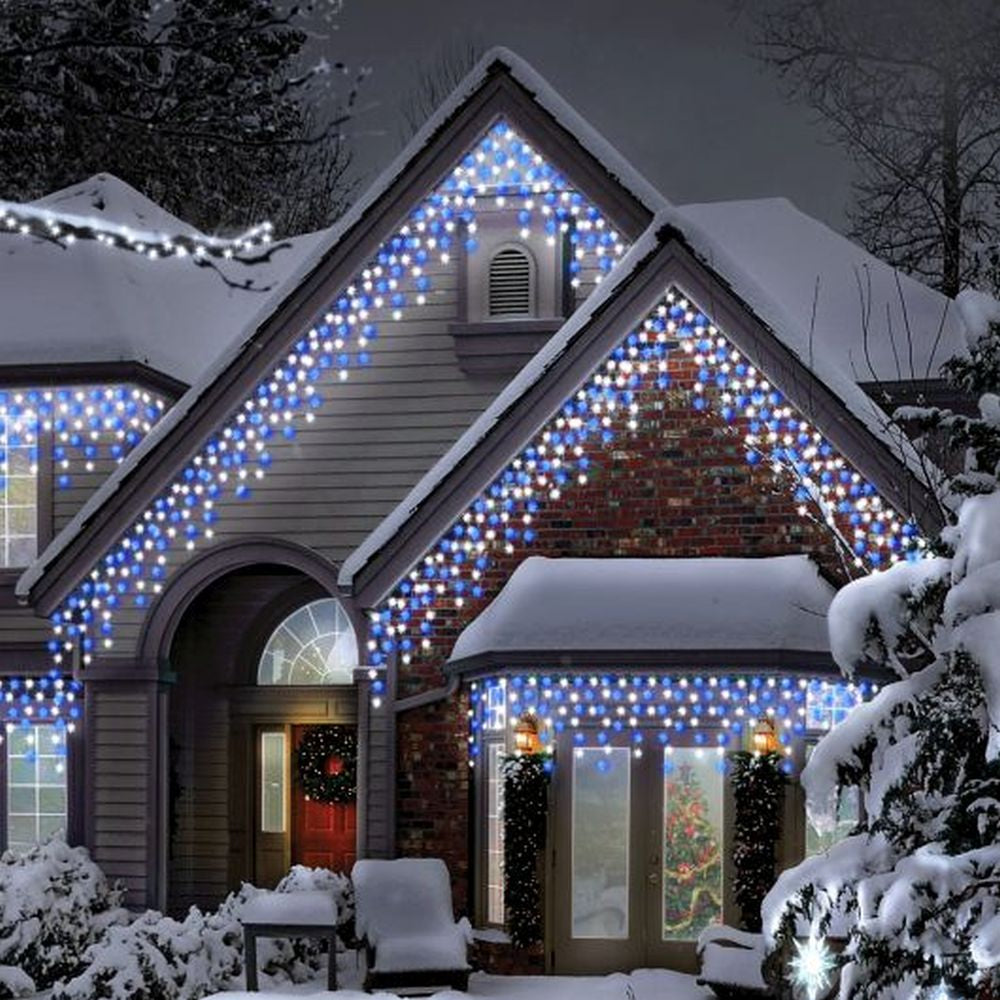 400 Blue/White LED Chasing Lights