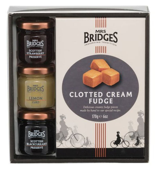 Mrs Bridges Clotted Cream Fudge & Minis 296g