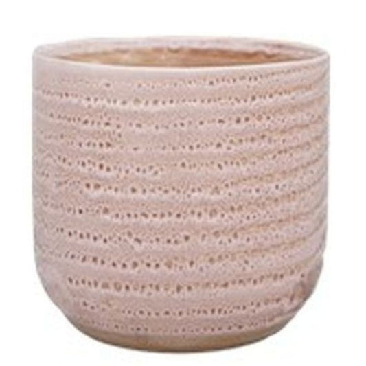 Morganite Reactive Glaze Planter H16Cm D16Cm
