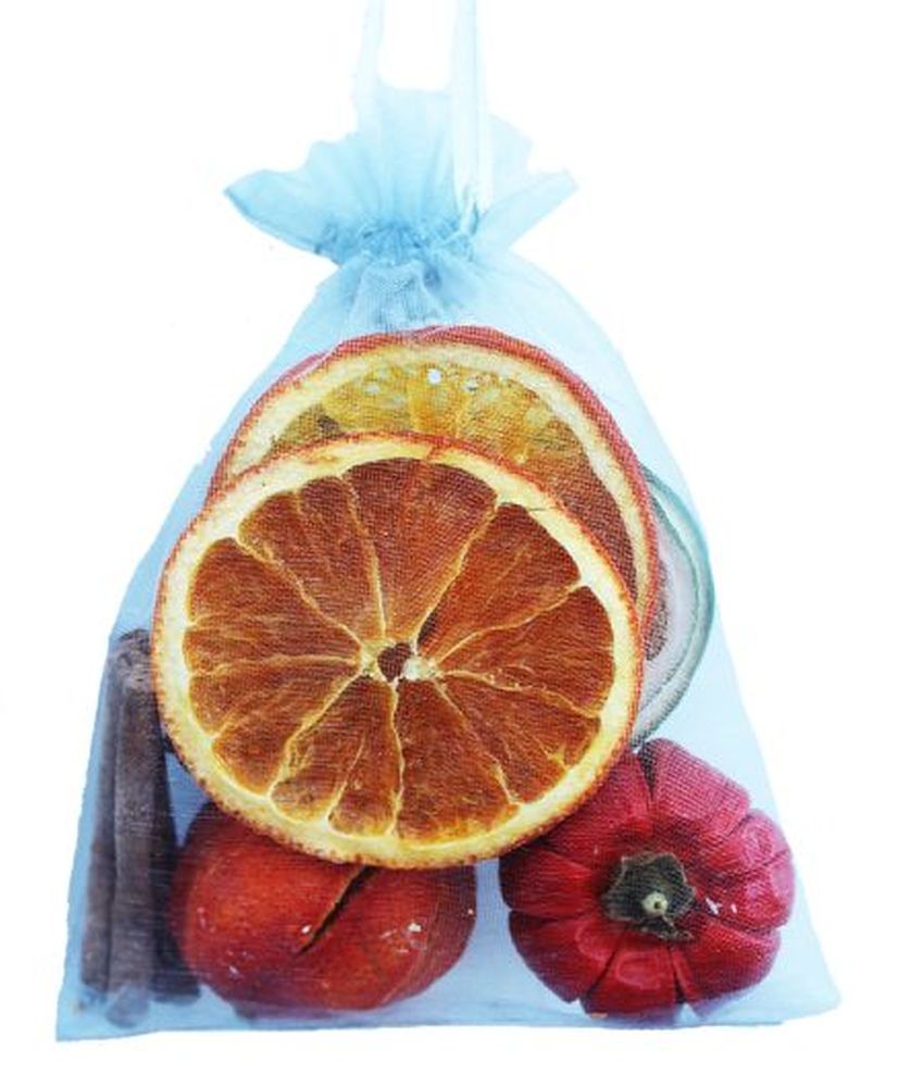 Fruit Organza Bag -Silver