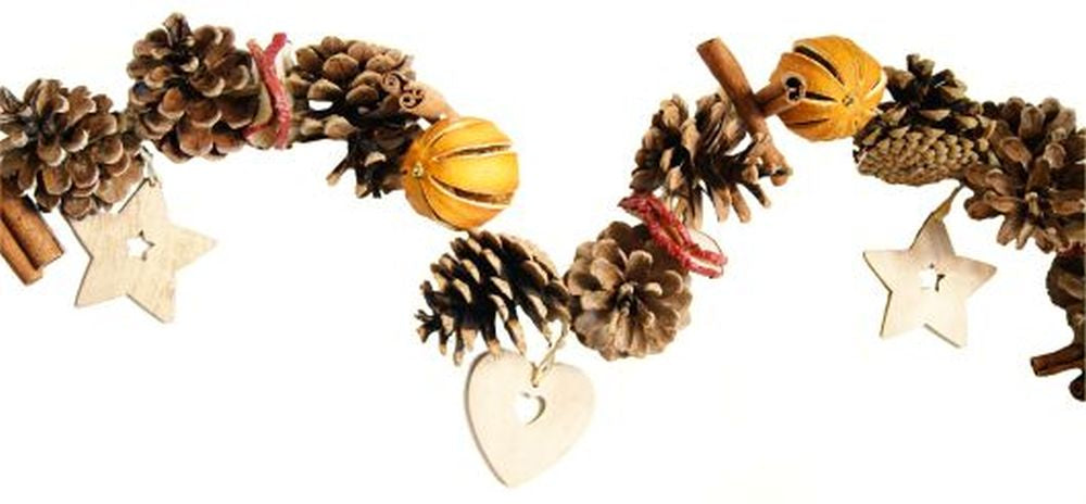 Orange and Cone Garland
